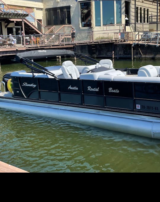 Our new 2022 Bentleys are Luxury Pontoon Boats. Perfect for Bach and Bachette groups!