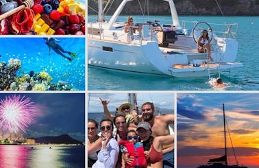 Hawaii's Best Waikiki Sail and Snorkel Adventure, Sunset Cruise, Friday Nite Fireworks! Best of Hawaii 2022! Ask about our Island Pupu Platters! Experience the magic of Hawaii like never before and Book your Honolulu Sailing Adventure Now!
