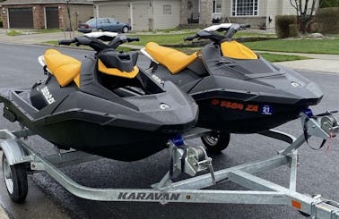TWO 2021 Seadoo Spark Trixx! $100/hr for pair
