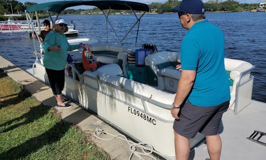 w/ captain Scalloping Season June 10 through Aug 18t in Tarpon Springs, Florida