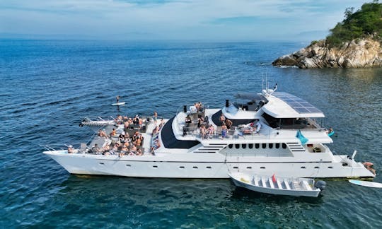 100' Mega Yacht Limousine Of The Sea [All-Inclusive], Nuevo Vallarta, Mexico