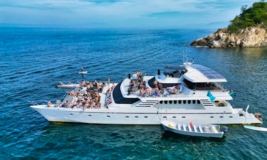 100' Mega Yacht Limousine Of The Sea [All-Inclusive], Nuevo Vallarta, Mexico