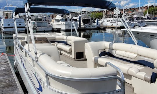 STARCRAFT LUXURY PARTY PONTOON IS FINALLY HERE!!BEST OF BALTIMORE WINNER 2022...