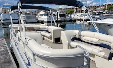 STARCRAFT LUXURY PARTY PONTOON IS FINALLY HERE!!BEST OF BALTIMORE WINNER 2022...