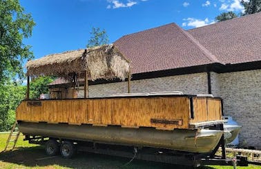 Custom 30ft Tiki Boat Rentals in Tampa, Florida