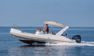 AQUAMAX 23' RIB Speedboat for Rental or Private Tours in Hvar