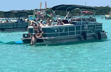Pontoon Boat Rental - 30A /  Hold up to 14 people - 6,7,8, & 9  Hour options - New Listing / New Boats / 30A Santa Rosa Beach, Florida /   Bentley 24' / 12 Passenger