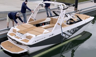 Tige ATX Type S Wakeboat Rental in Coeur d'Alene, Idaho!