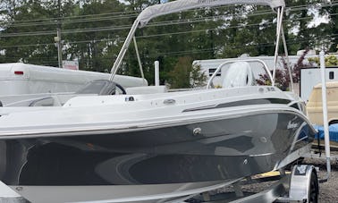 Discover Myrtle Beach on my new Hurricane Deck Boat!