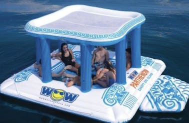 Rent A SPA and Bar Lounge HUGE! Inflatable Raft | Great for Pools, Lakes & Ponds!