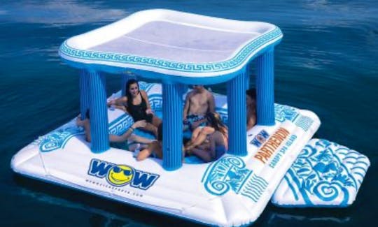 Rent A SPA and Bar Lounge HUGE! Inflatable Raft | Great for Pools, Lakes & Ponds!