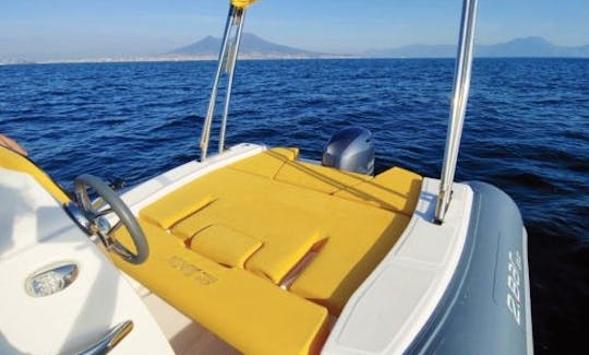 Stern cushions 2Bar 62 rib by Venti Boat Charter in Rapallo