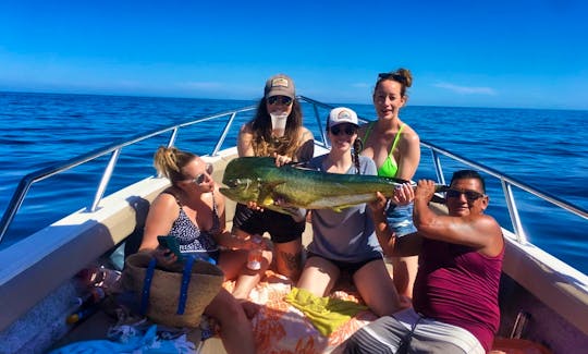 30' Super Panga [All Inclusive] Fishing and Snorkeling in Puerto Vallarta Mexico
