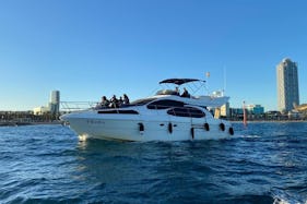 2 Hours Private Guided Tour in a MotorYacht with Professional Guide Barcelona