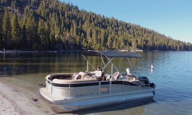 22ft Barletta Cabrio 20UC Tritoon in Lake Tahoe, California