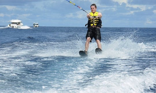 Water Skiing  in Bentota, Sri Lanka