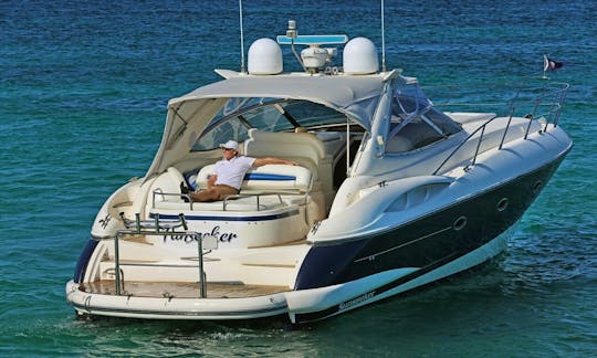 Sunseeker Camargue 44 Motor Yacht Rental in Golfe-Juan, France