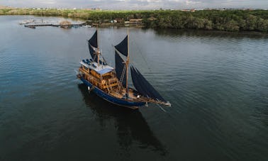 Crucero boutique de 4 días en barco pirata en el Parque Nacional de Komodo