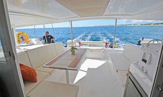 Discover St Maarten on this beautiful catamaran