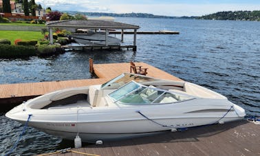 Beautiful spacious Maxum 23ft Bowrider on Lake Washington Rental