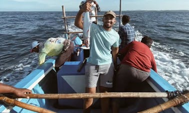 Fishing in Colombo, Sri Lanka