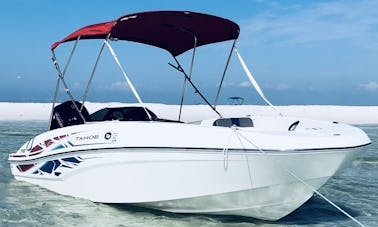 El mejor alquiler de barcos Tahoe T18 en la isla Anna Maria