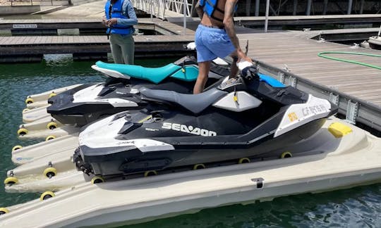 SeaDoo Spark JetSki rental on Lake Tulloch