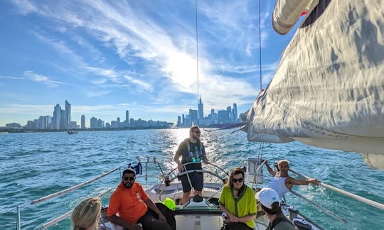 40' Sailboat Monroe Harbor Chicago