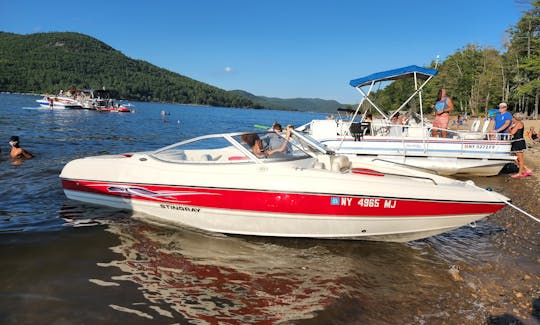 STINGRAY 185LS SUR LE GRAND LAC SACANDAGA, LE LAC INDIAN, LE LAC SARATOGA ET PLUS