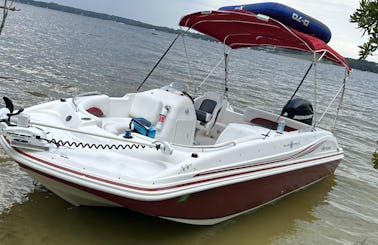 Rent our Awesome 20' Hurricane 115 Sport Deck Boat in Summerfield
