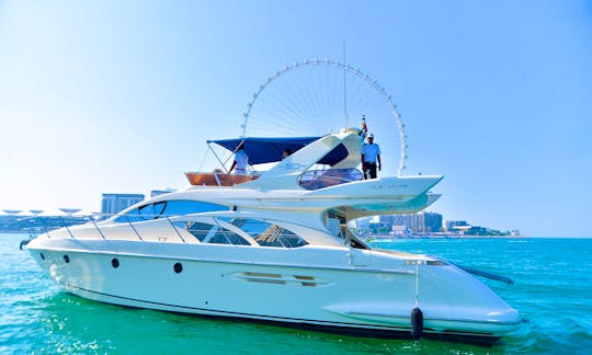 53ft Azimut Yacht For Rent in Dubai Marina
