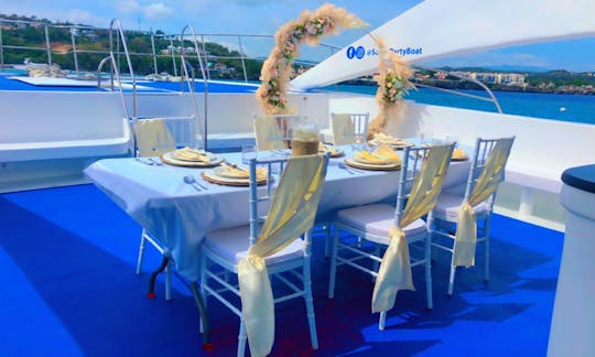 🛥🥂VIP EXPERIENCE-Prívate Catamaran for bachelorette-birthday in Puerto Plata