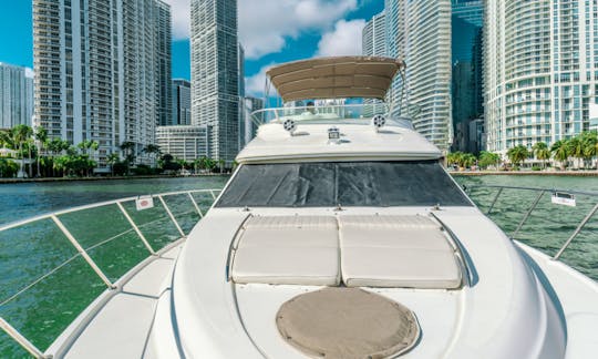 Enjoy Miami on this Beautiful 50ft Motor Yacht