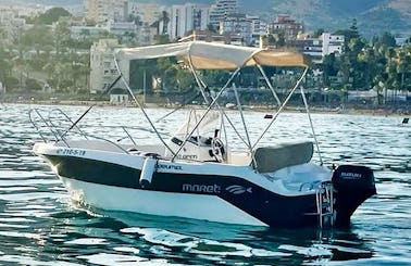 Rent this boat without a license Mareti 450 Open Boat for rent in Benalmádena!