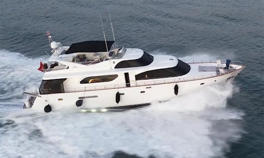 Yacht VIP de Bodrum | Méga yacht de 78 pieds pour 18 personnes