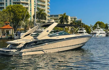 Visit the Fort Lauderdale or Haulover Sandbar with Monterey 328ss Bowrider