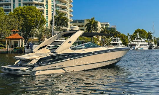 Visit the Fort Lauderdale or Haulover Sandbar with Monterey 328ss Bowrider