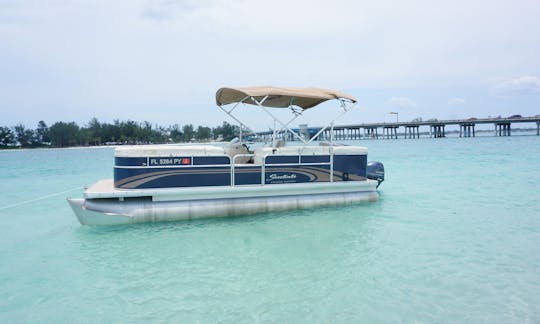 22' Family Friendly Pontoon in Palmetto, Florida