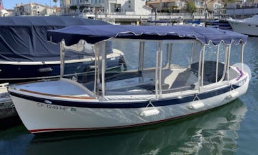 Bateau Duffy électrique de 18 pieds à Huntington Beach, en Californie