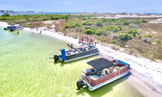 Crab Island Party Boat W/ Loud Stereo