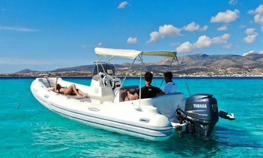 2017 Stinger 6.2 RIB Speed boat Rental in Aliki, Greece