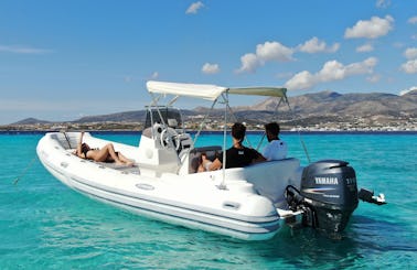 2017 Stinger 6.2 RIB Speed boat Rental in Aliki, Greece