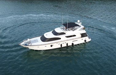 88' Luxury Mega Yacht in Bodrum  We invite you to a comfortable sea holiday