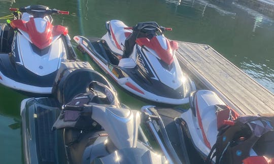 8 Yamaha Waverunners available for rent in Lake Havasu City