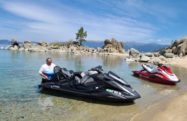 Brand New set of 2 2021 Yamaha Waverunner FX Cruiser SVHO Rentals on Lake Tahoe