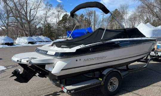 Tonka Boat Rentals~21 FT Monterey~ Lake Minnetonka ~Ski/Tube~150/hour~On Demand