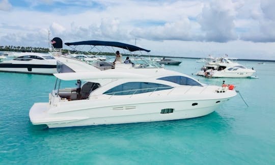 Spacious Motor Yacht with Captain in Punta Cana