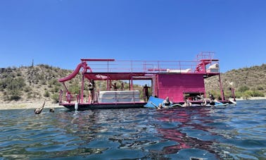 40ft Pink Pontoon Boat Party and Tours In Arizona