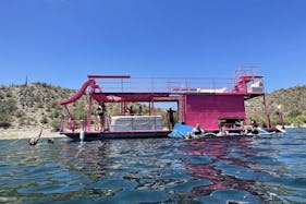 40ft Pink Pontoon Boat Party and Tours In Arizona