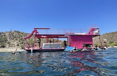 40ft Pink Pontoon Boat Party and Tours In Arizona